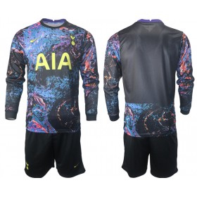 Tottenham Hotspur Bambino Maglia Trasferta 2021/2022 Manica Lunga (+ Pantaloncini)